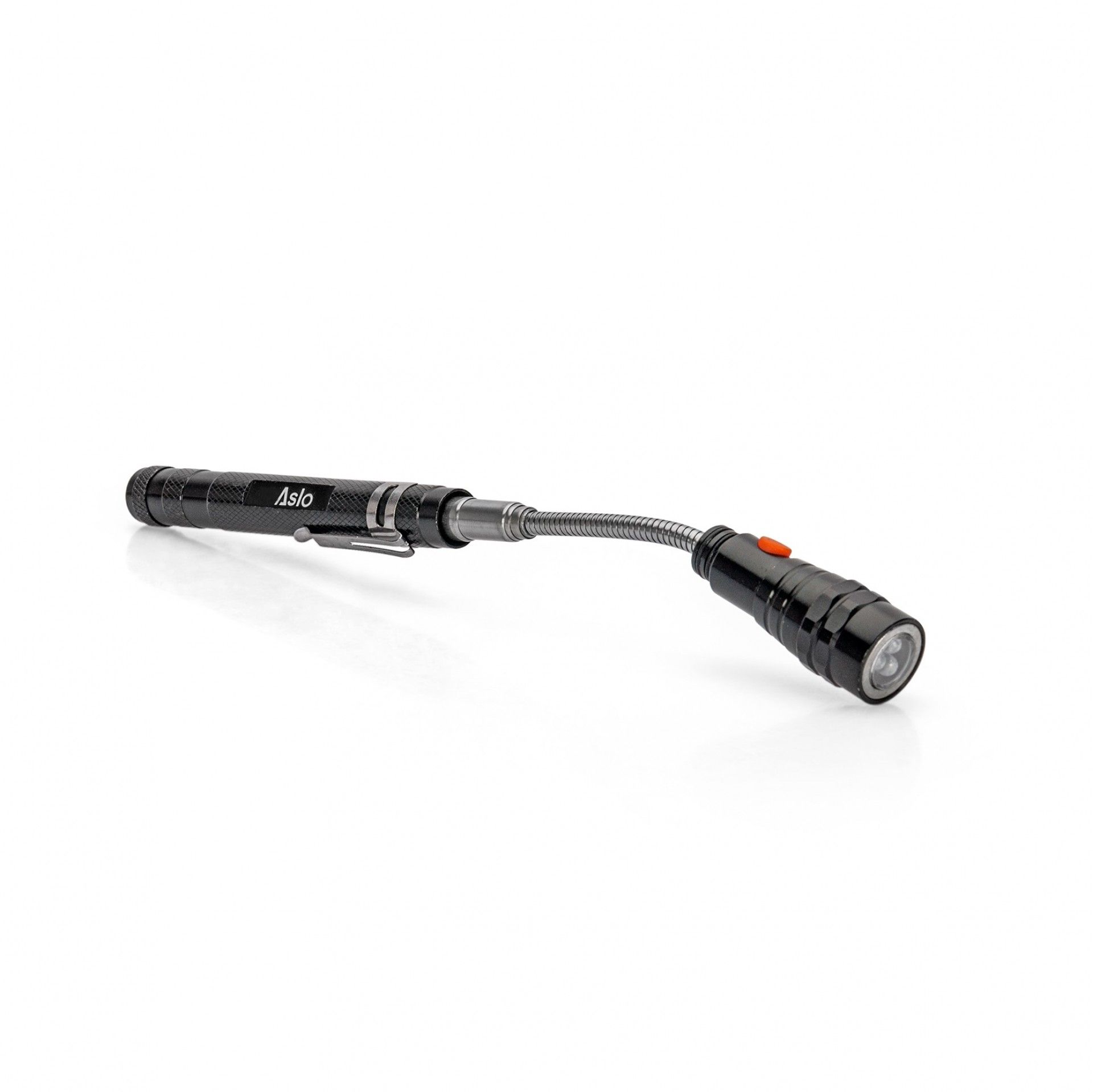 LANTERNA TELECOPIC 12LM MAGNET PRETO