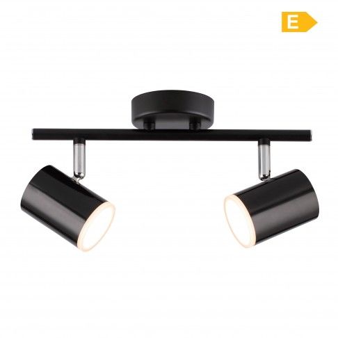 SPOT LED SMD BROD 2X5W 3000K 680L PRETO SPOT LED SMD BROD 2X5W 3000K 680L PRETO