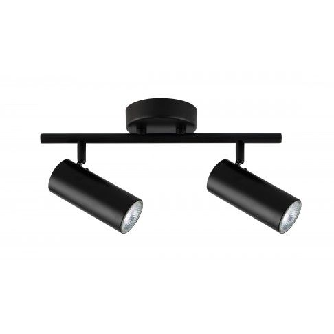 SPOT SPLIT 2XGU10 PRETO FOSCO SPOT SPLIT 2XGU10 PRETO FOSCO