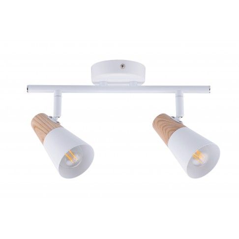 SPOT SALI 2XE14 MADEIRA BRANCO SPOT SALI 2XE14 MADEIRA BRANCO