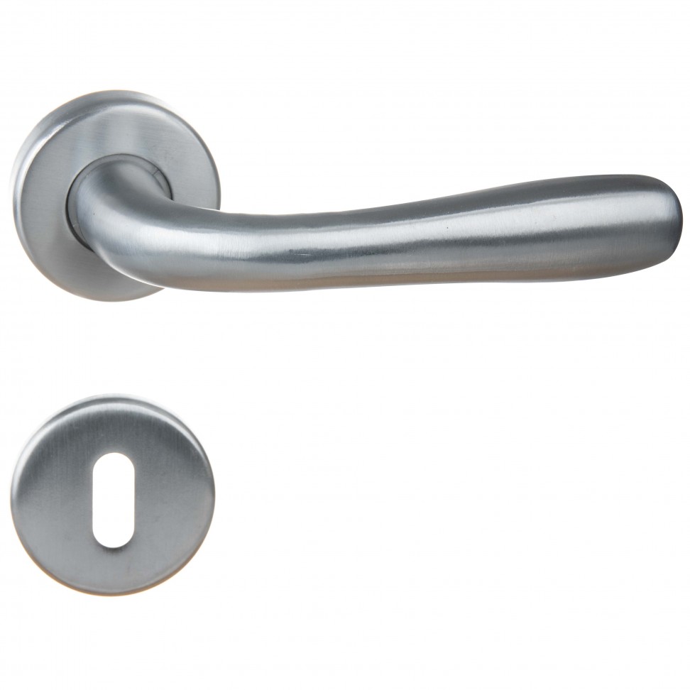 Puxador De Porta Roseta Alum�nio