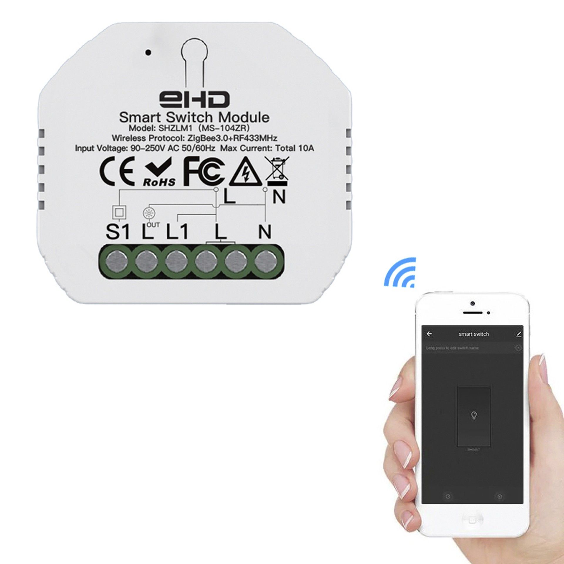 Módulo 1 Canal Zigbee