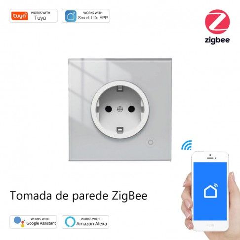 Tomada Parede 16a Zigbee Tomada Parede 16a Zigbee