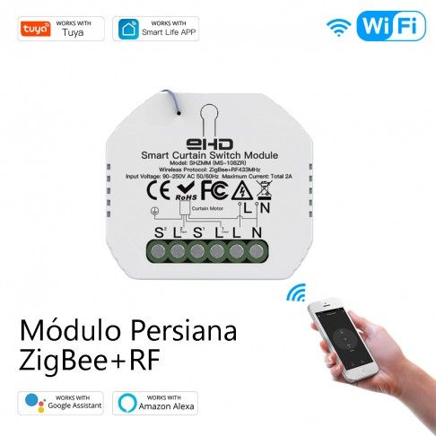 Módulo Persiana Zigbee Módulo Persiana Zigbee