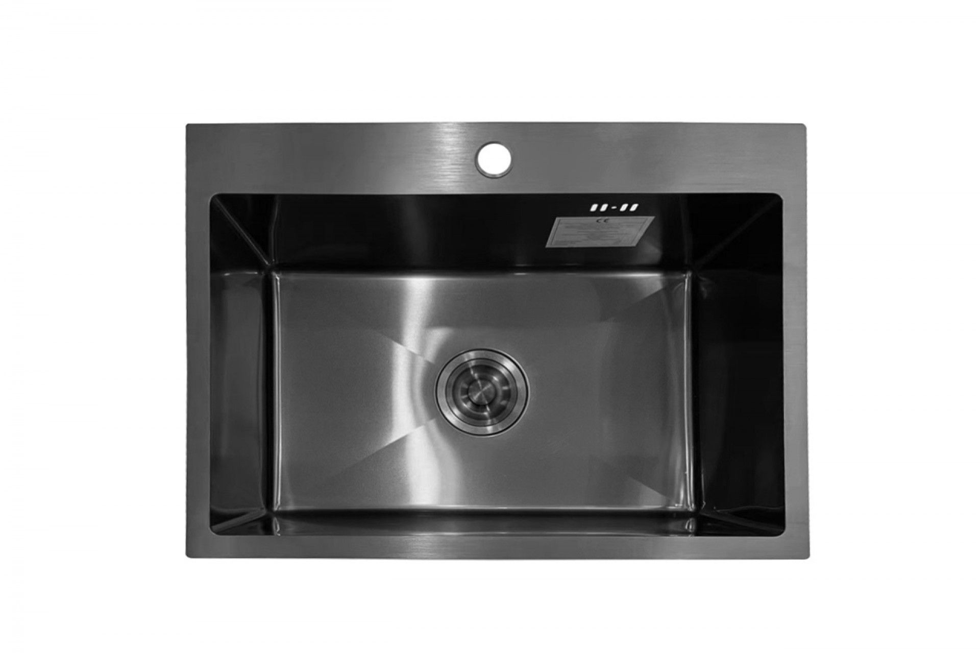 Lava-Loiça Retangular Inox Preto 60x45cm