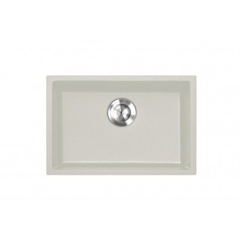 Lava-Loiça Resina Retangular Branco 57,5x46cm Lava-Loiça Resina Retangular Branco 57,5x46cm