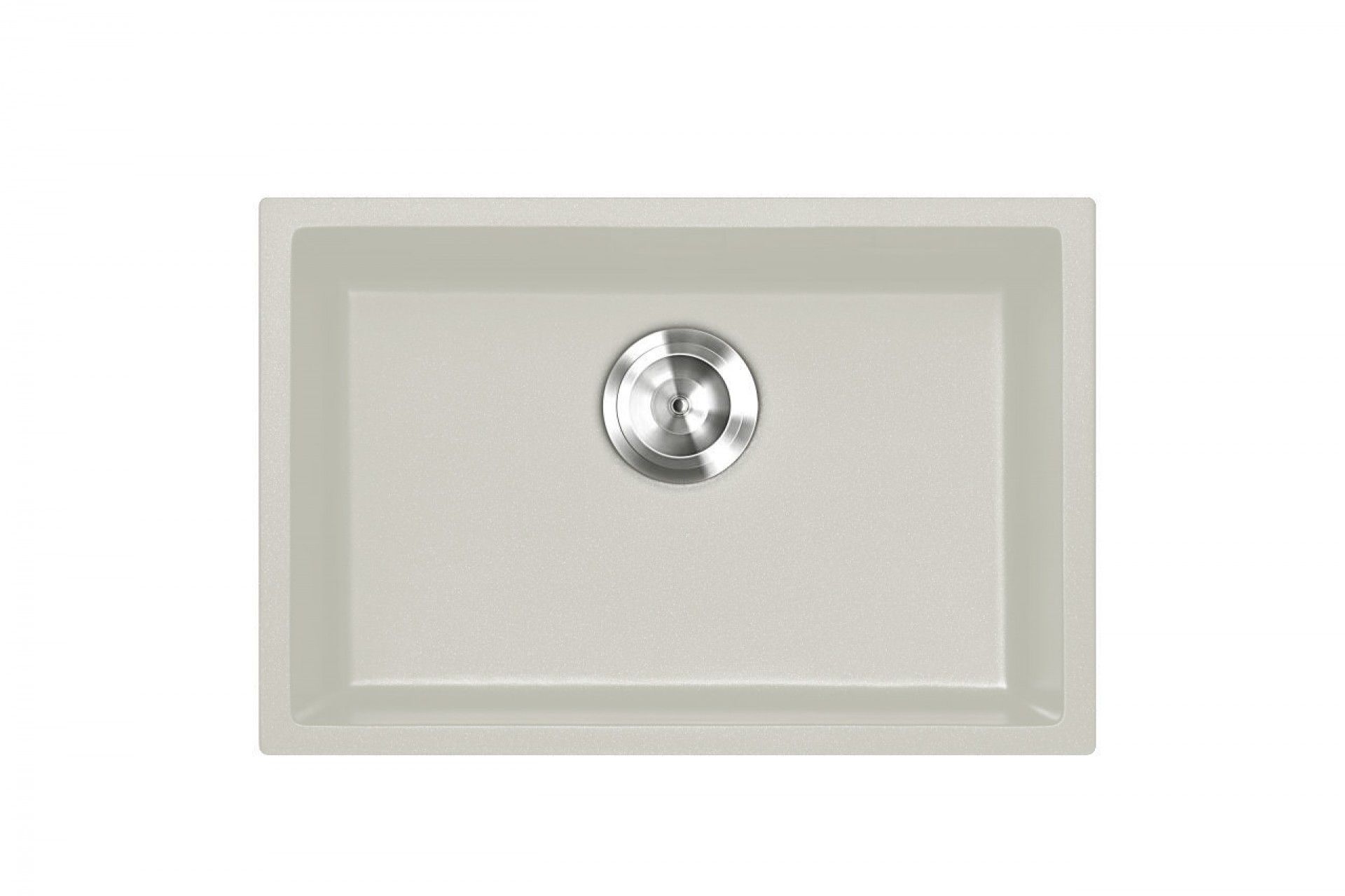 Lava-Loiça Resina Retangular Branco 57,5x46cm