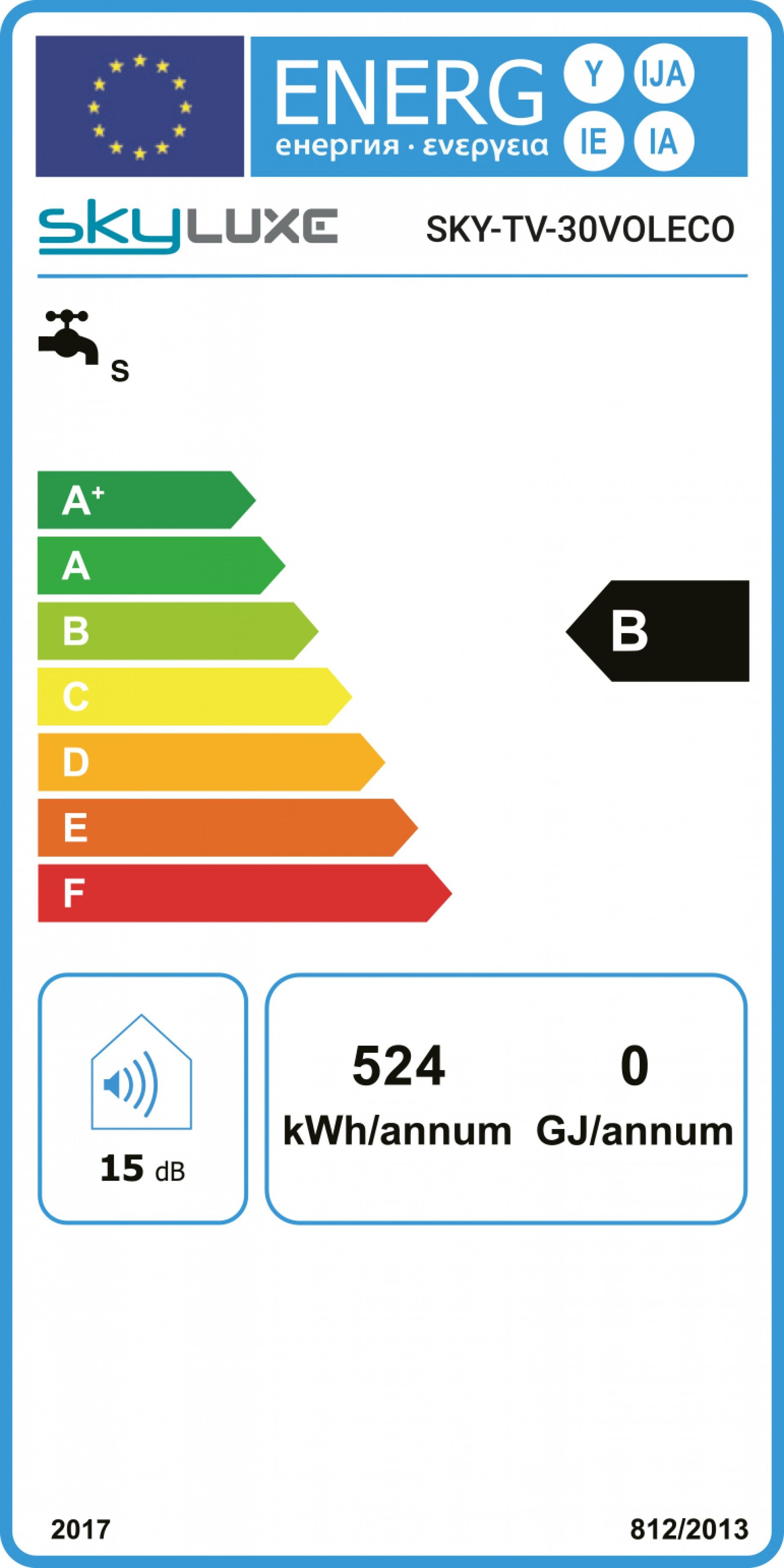 Termoacumulador Vertical Skyluxe 30lt