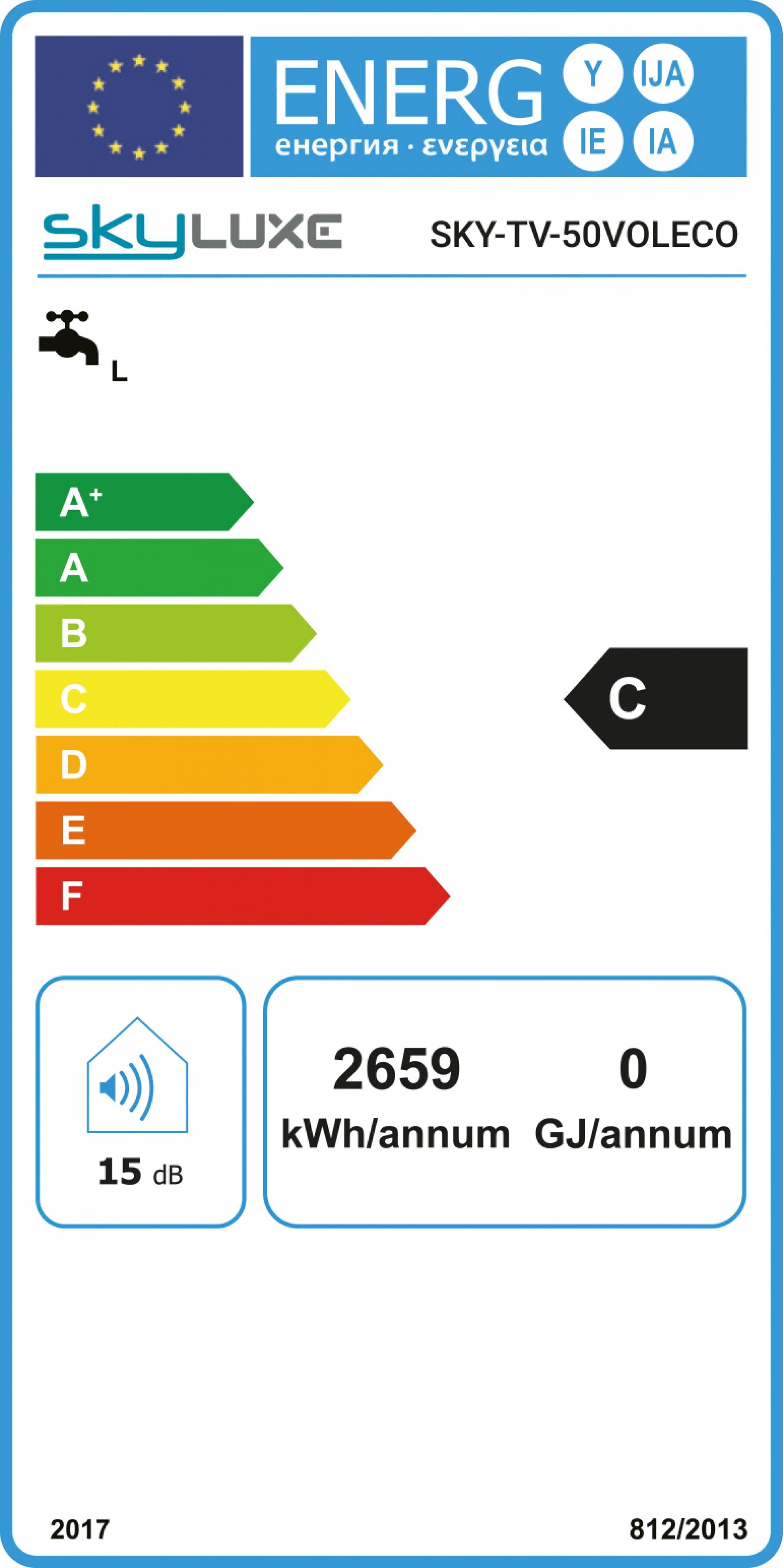 Termoacumulador Vertical Skyluxe 50lt