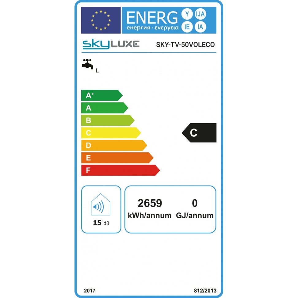 Termoacumulador Vertical Skyluxe 50L Termoacumulador Vertical Skyluxe 50L