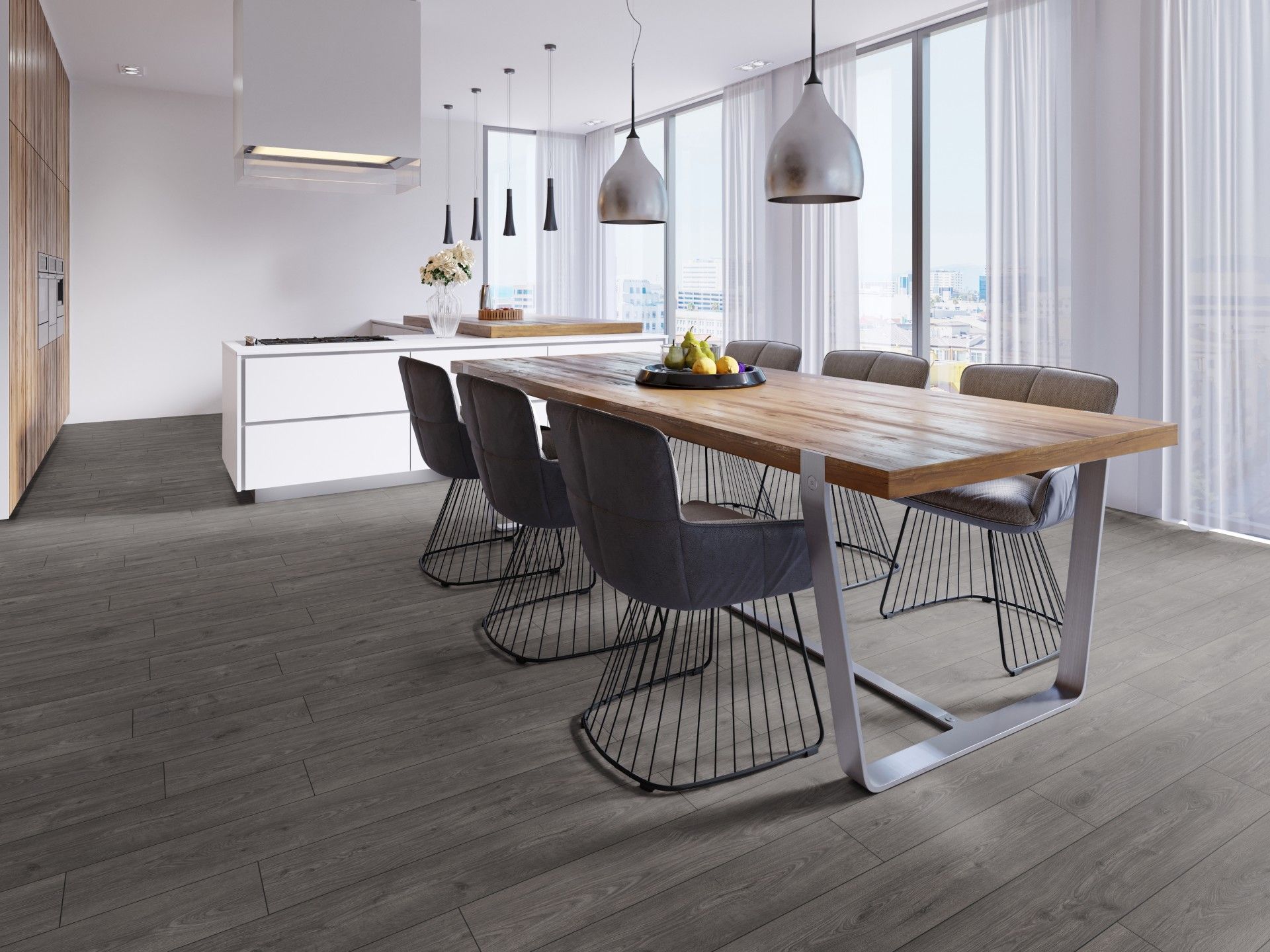 Pavimento Flutuante 7mm AC4 Carvalho Ligura