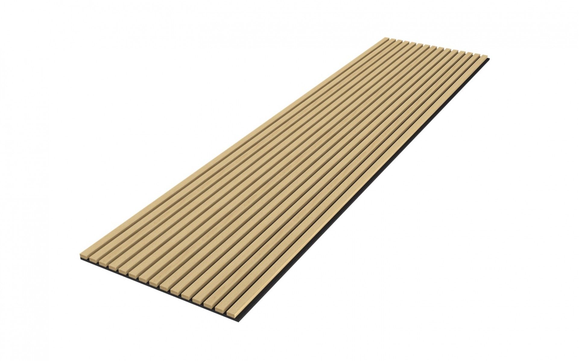 PAINEL ACÚSTICO MDF NATURAL 2400X605X21MM 2,90M2