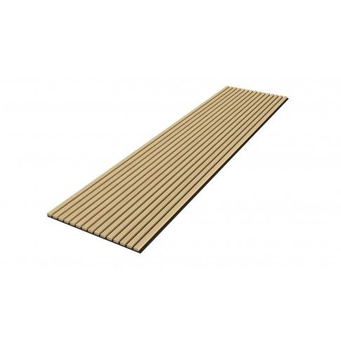 PAINEL ACÚSTICO MDF NATURAL 2400X605X21MM 2,90M2 PAINEL ACÚSTICO MDF NATURAL 2400X605X21MM 2,90M2