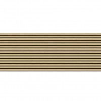 PAINEL ACÚSTICO MDF NATURAL 2400X605X21MM 2,90M2 PAINEL ACÚSTICO MDF NATURAL 2400X605X21MM 2,90M2