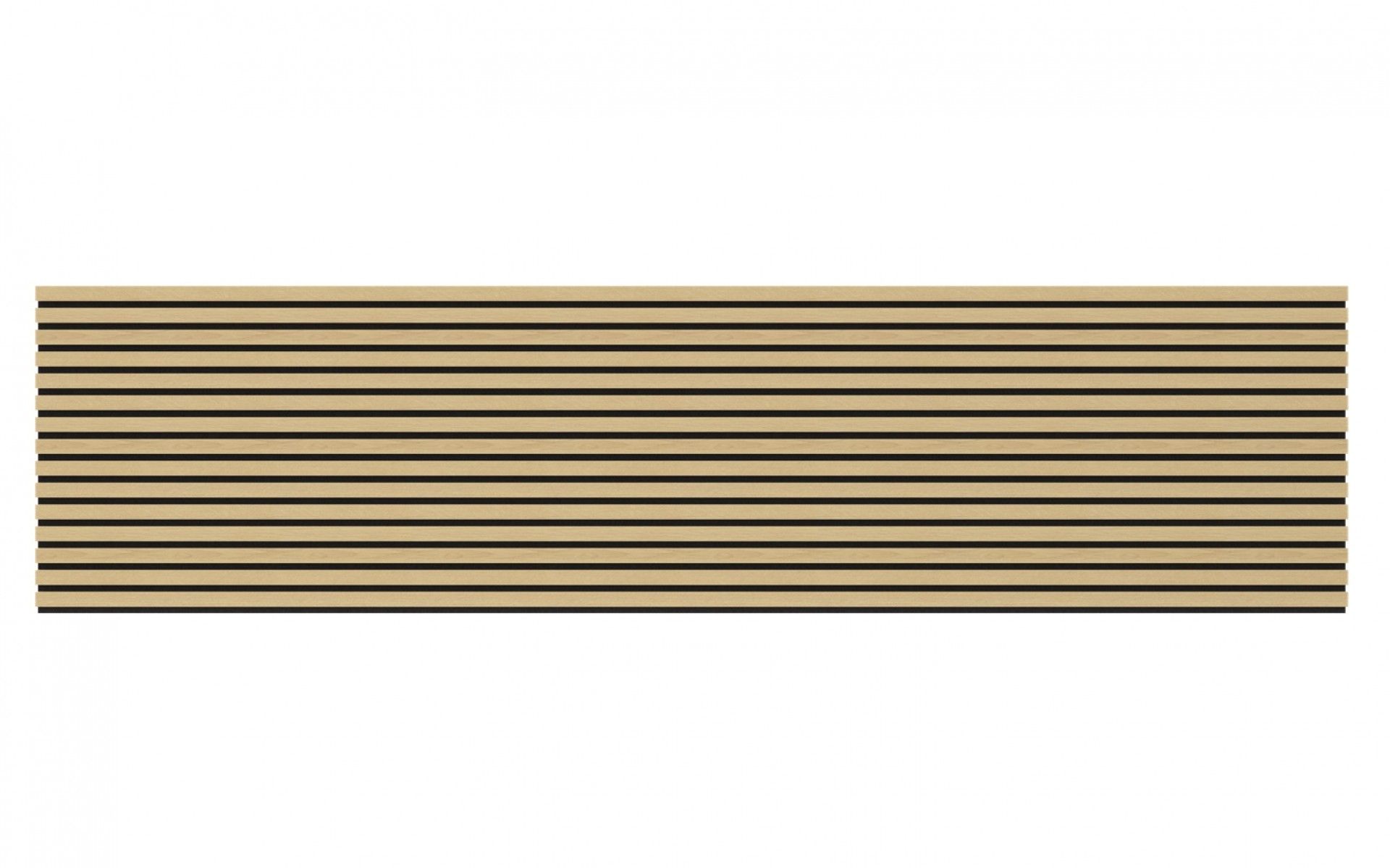 PAINEL ACÚSTICO MDF NATURAL 2400X605X21MM 2,90M2