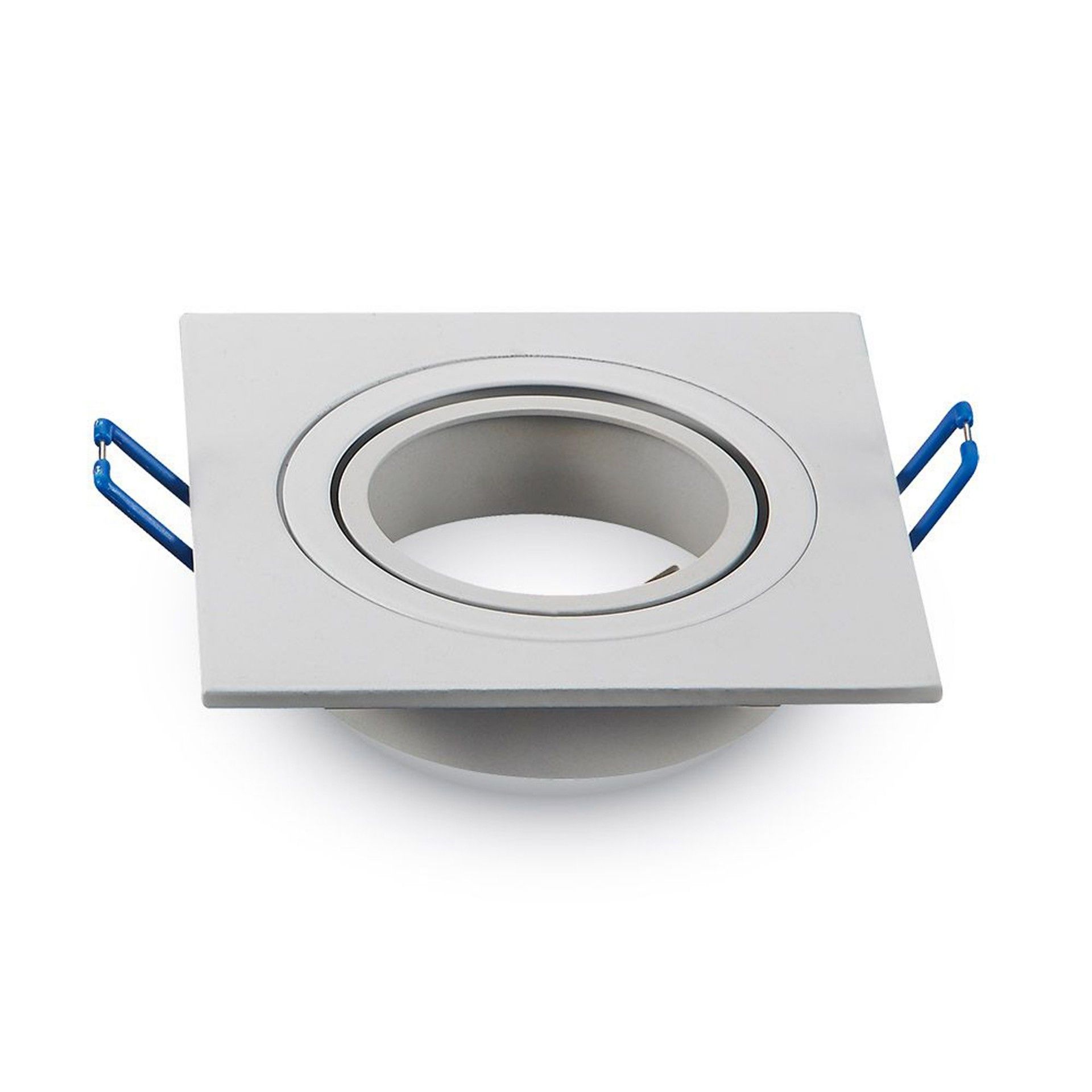 Aro Orientável Quadrado Alumínio Branco