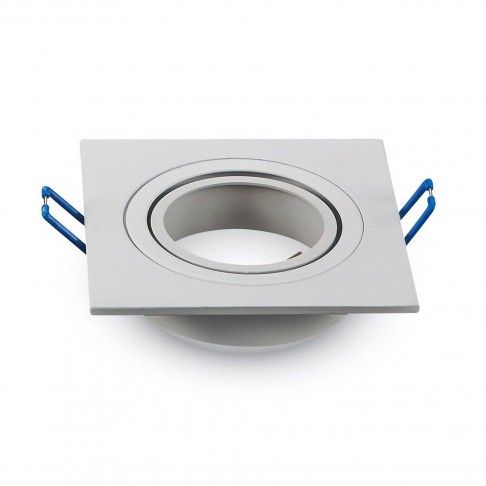 Aro Orientvel Quadrado Alumnio Branco
