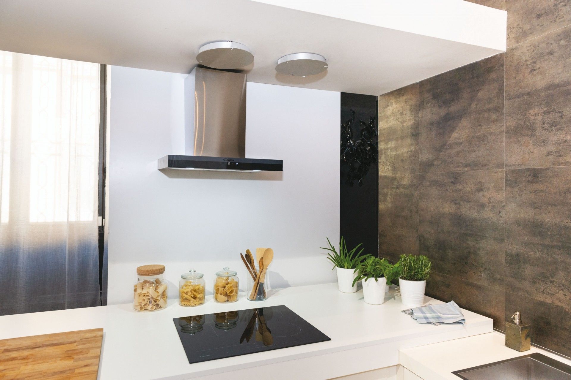 Chaminé Décor Cts6cex Essenza Inox Candy