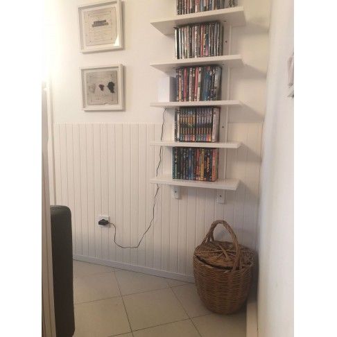 LAMBRIM PVC BRANCO 2600X120X7MM CX.3,744M2 LAMBRIM PVC BRANCO 2600X120X7MM CX.3,744M2