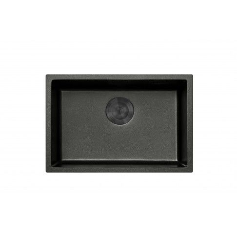 Lava-Loia Resina Retangular Preto 57,5x46cm