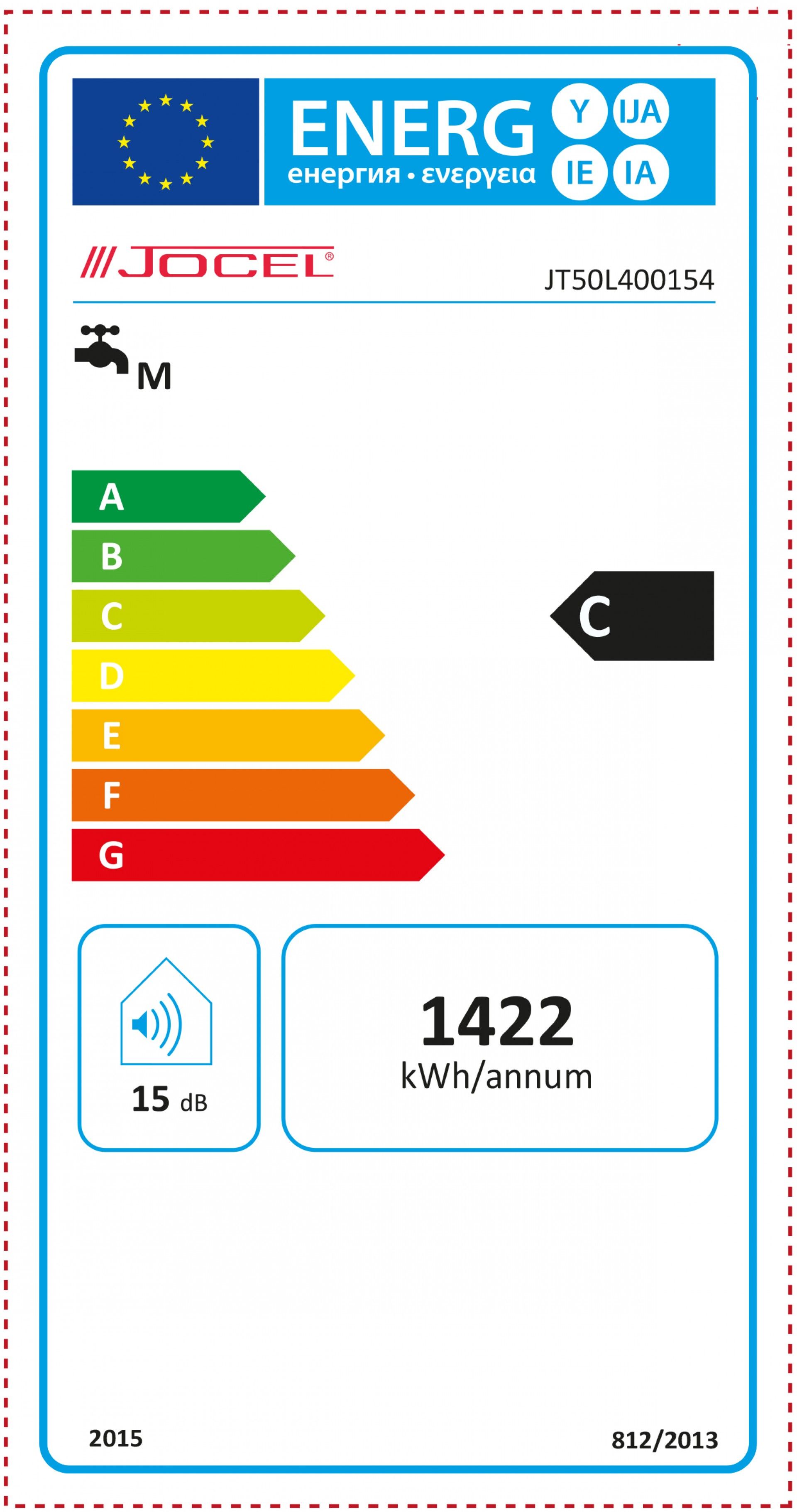TERMOACUMULADOR VERTICAL JOCEL 50LT