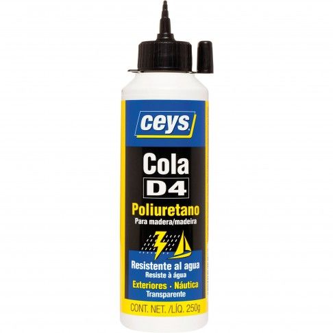 Cola Branca D4 Poliuretano Extterior 250gr Cola Branca D4 Poliuretano Extterior 250gr