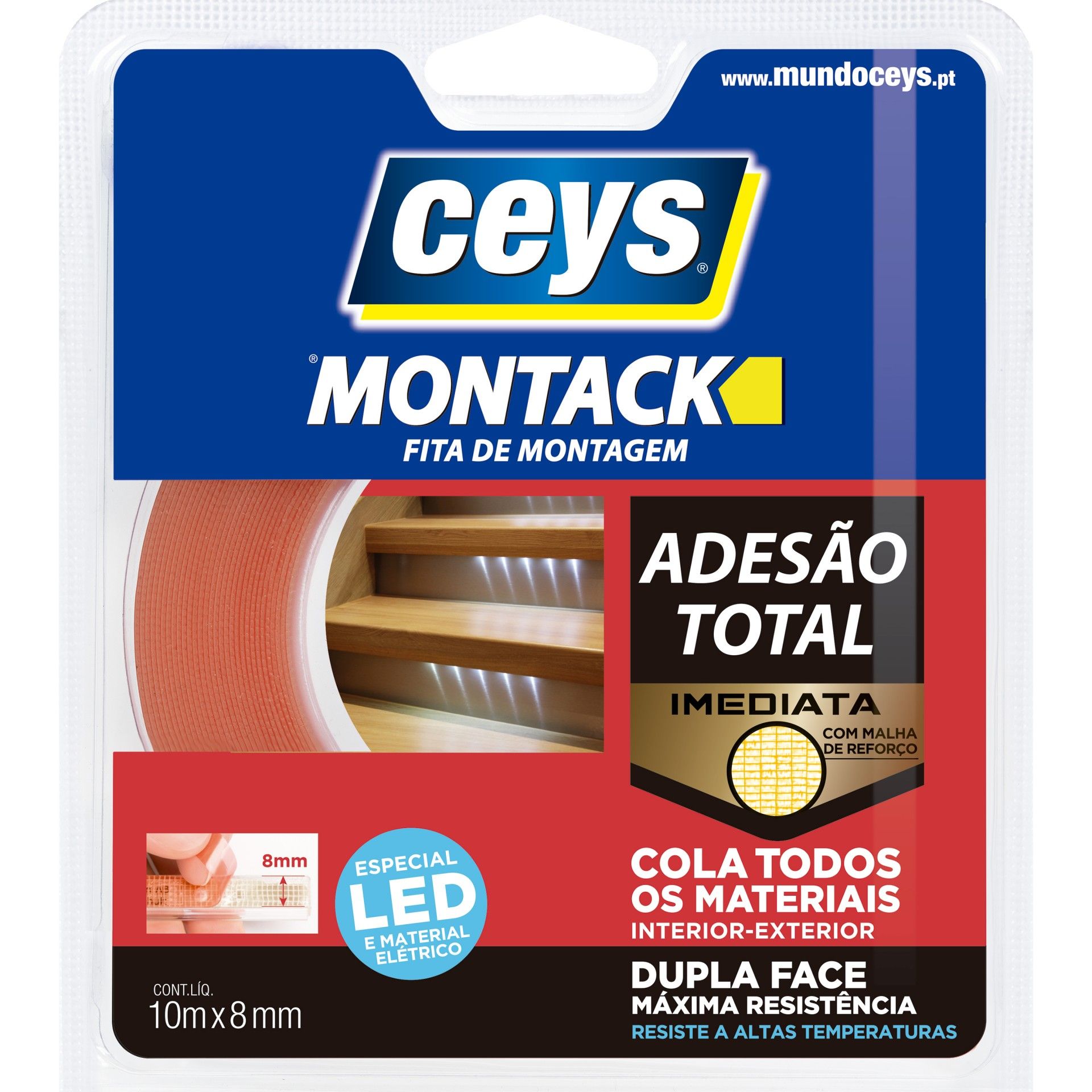Fita Montack Express Led 8mmx10m