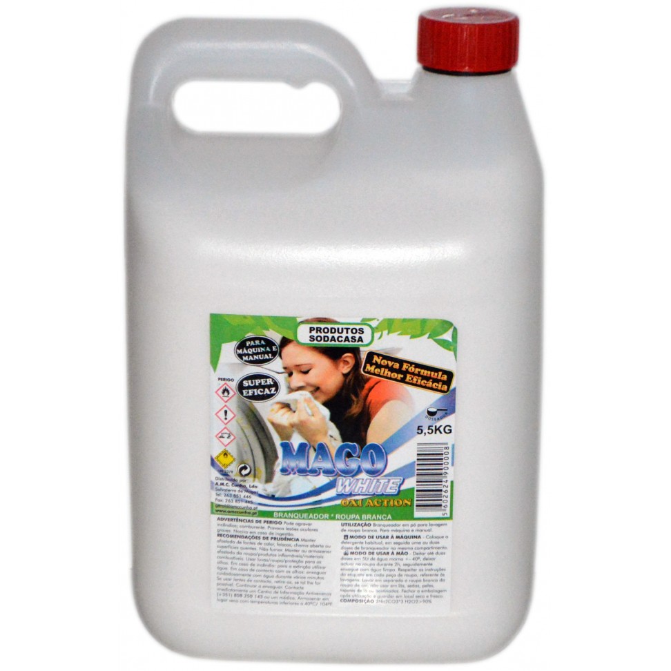 Branqueador Mago Percab S�dio 5,5kg