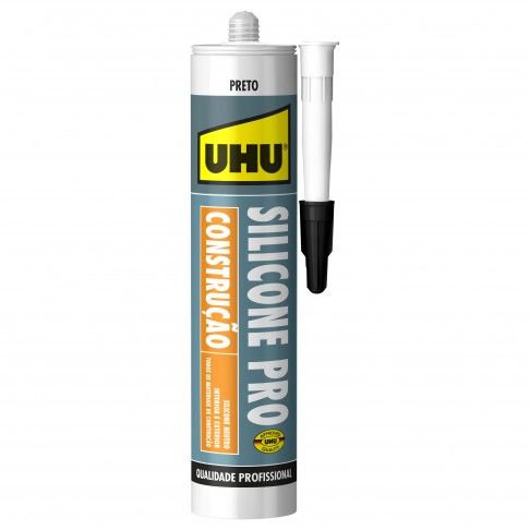 Silicone Neutro Pro Construção Preto 280ml Silicone Neutro Pro Construção Preto 280ml