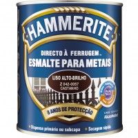 Esmalte Hammerite Antiox Castanho 0,75l