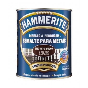 Esmalte Hammerite Antiox Castanho 0,75l