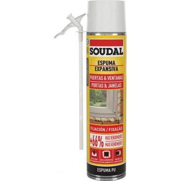 Espuma Col P/Pistola Isolamento Portas&Janelas 600ml