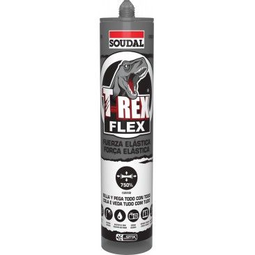 Cola&Veda T-Rexflex Cinza 290ml