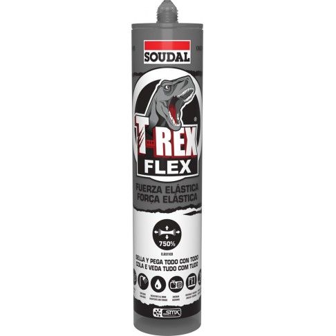 Cola&Veda T-Rexflex Cinza 290ml