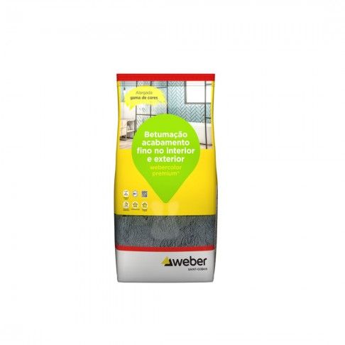Tapa Juntas webercolor premium+ Branco 5kg