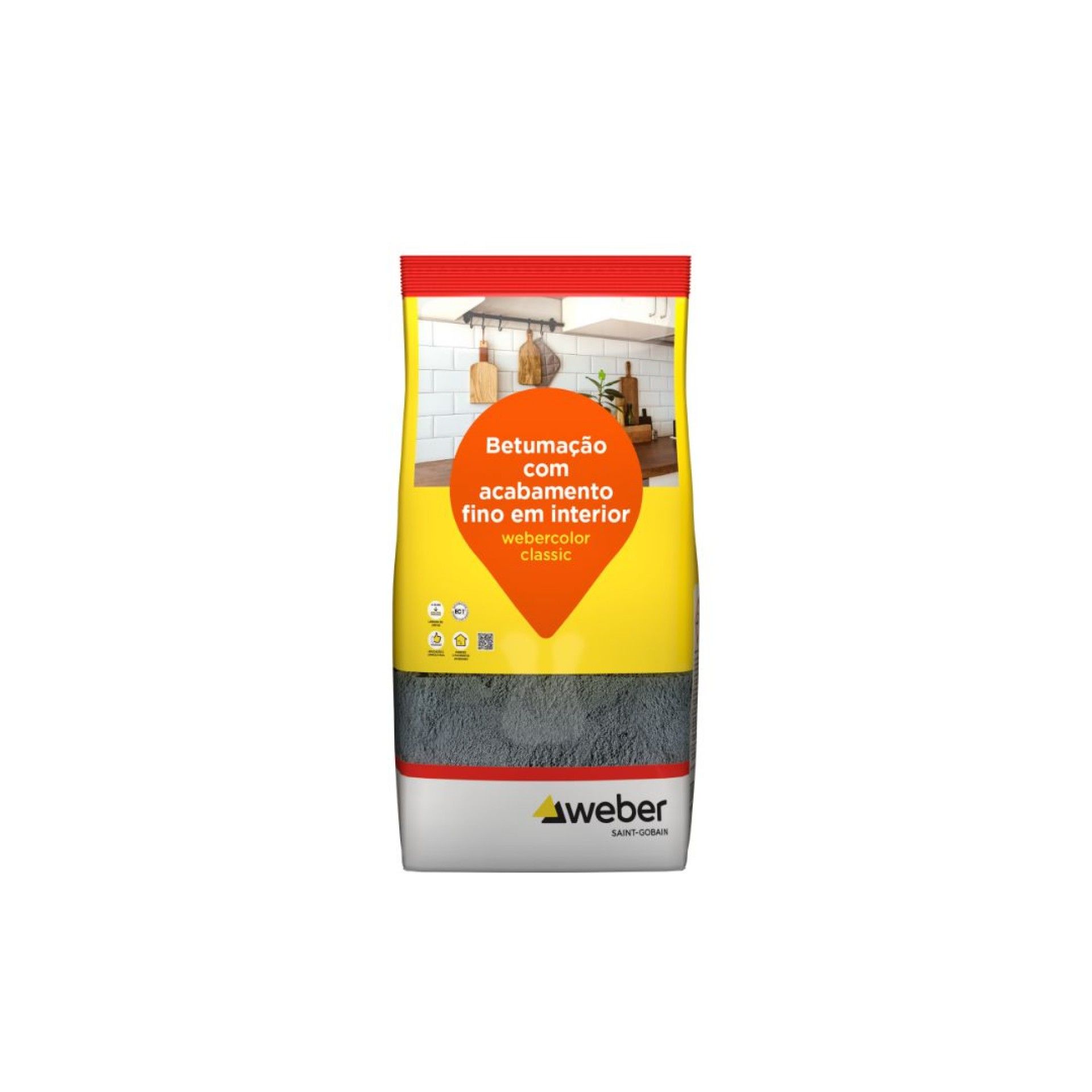 Tapa Juntas webercolor Classic Cinza Claro5kg