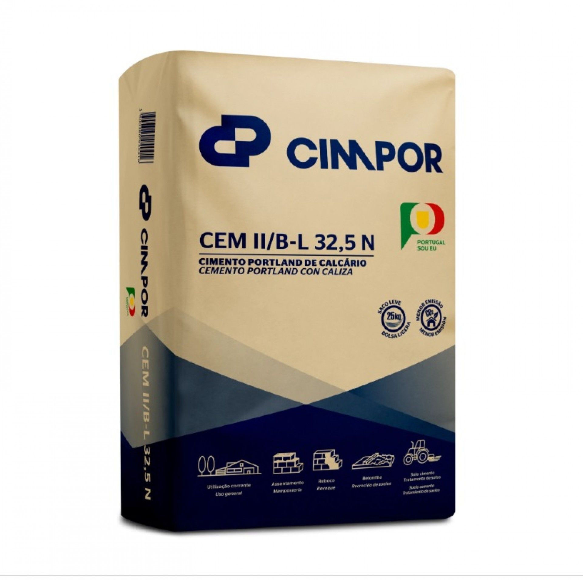 Cimento Cimpor Cinza 25kg