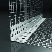 Cantoneira Pvc C/Rede 8x12x250cm Cantoneira Pvc C/Rede 8x12x250cm
