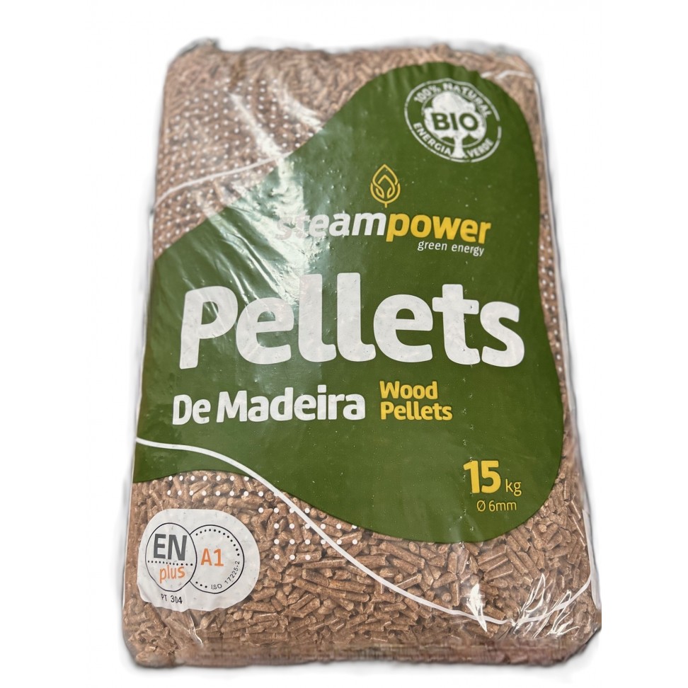 Pellets STEAMPOWER 6mm A1 15Kg