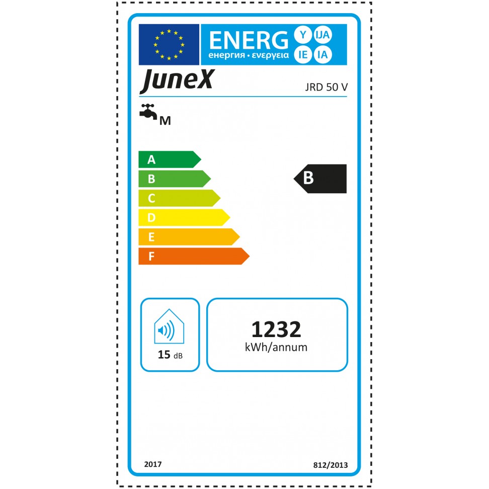 Termoacumulador Vertical JUNEX 50Lt JRD Digital