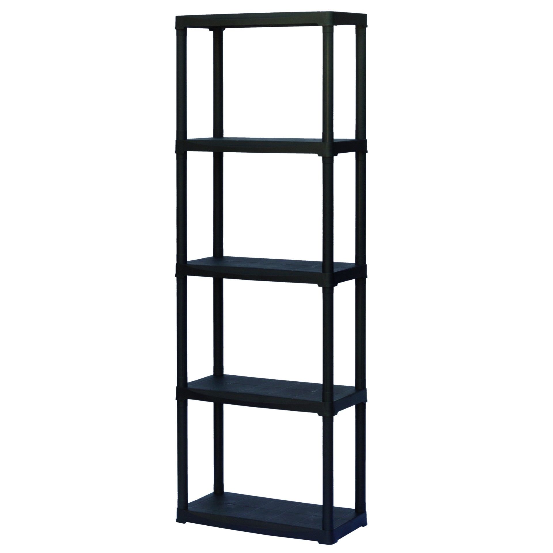 Estante Pvc 5 Prateleiras 176x60x30cm Preto