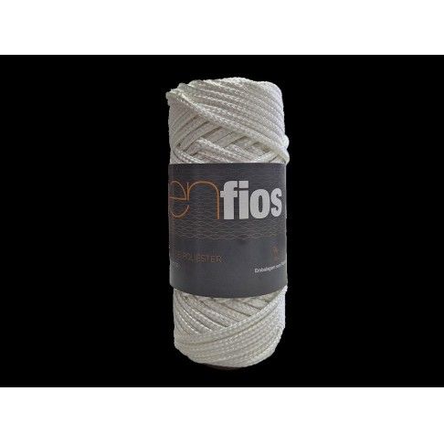 BOBINE POLIESTER 4MM 25M Branco BOBINE POLIESTER 4MM 25M Branco