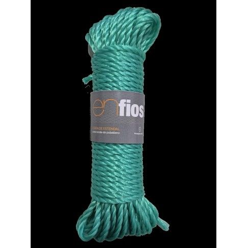 CORDA ESTENDAL 5MM 40M VERDE CORDA ESTENDAL 5MM 40M VERDE