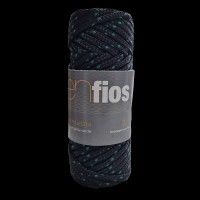 BOBINE POLIESTER 4MM 25M Preto e Verde