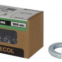 Anilha Mola DIN127 Zinco M6 - Caixa 100 Anilha Mola DIN127 Zinco M6 - Caixa 100