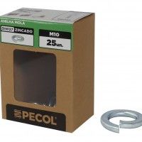 Anilha Mola DIN127 Zinco M10 - Caixa 25 Anilha Mola DIN127 Zinco M10 - Caixa 25