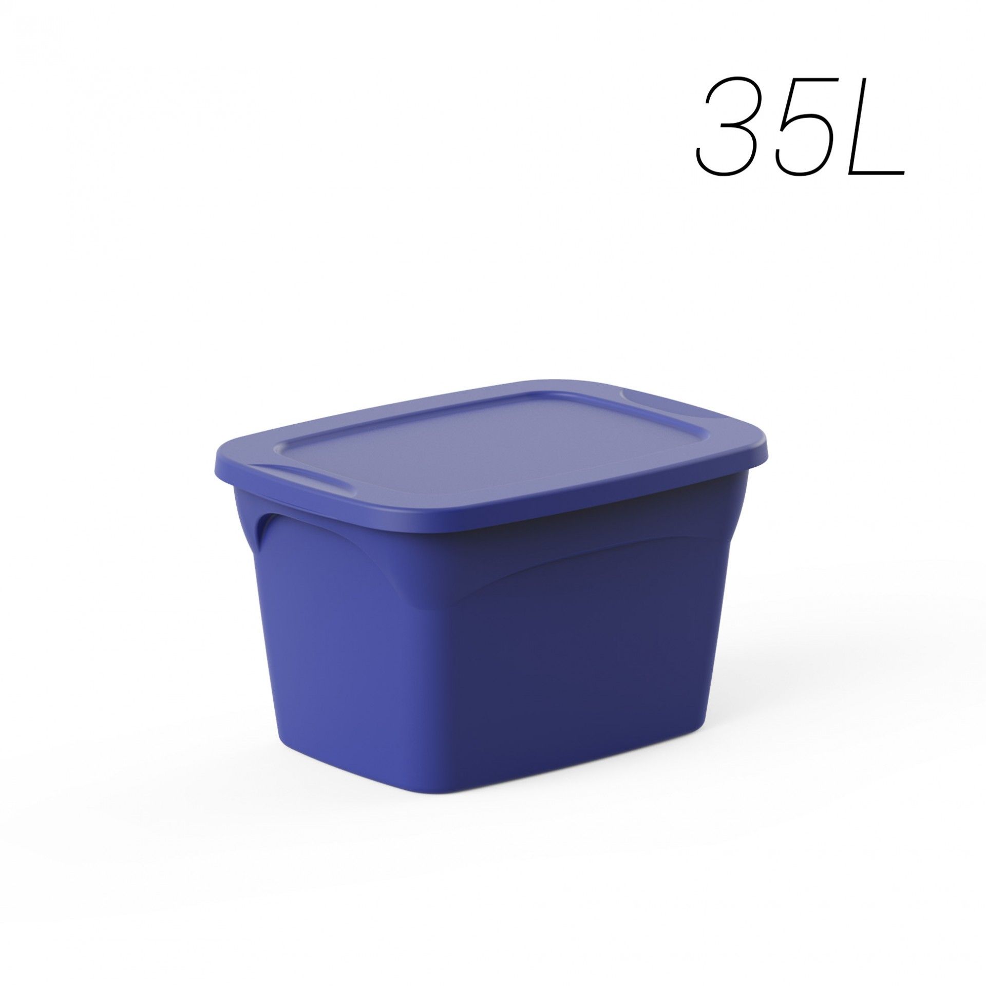 CAIXA MULTIBOX SMART AZUL 35L