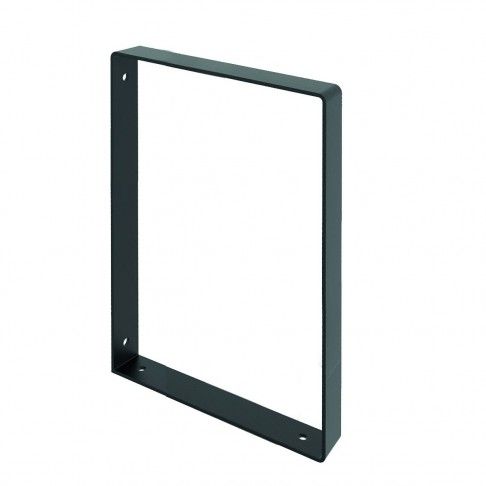 SUPORTE PRATELEIRA RETÂNGULAR PRETO 20x30CM 30KG SUPORTE PRATELEIRA RETÂNGULAR PRETO 20x30CM 30KG
