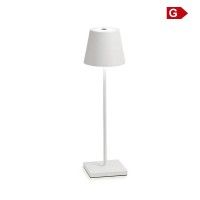Candeeiro Mesa High Led Interior/Exterior a Bateria Branco Candeeiro Mesa High Led Interior/Exterior a Bateria Branco