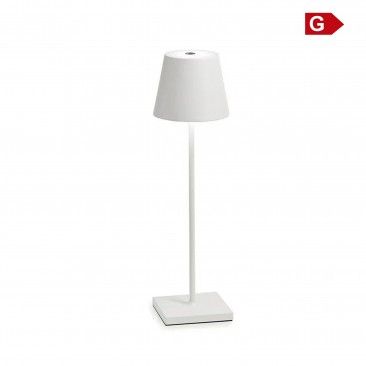 Candeeiro Mesa High Led Interior/Exterior a Bateria Branco